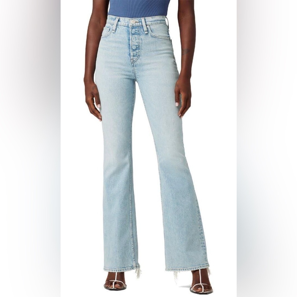NWT HUDSON Womens Faye Ultra High Rise Bootcut Jean (30, Isla)